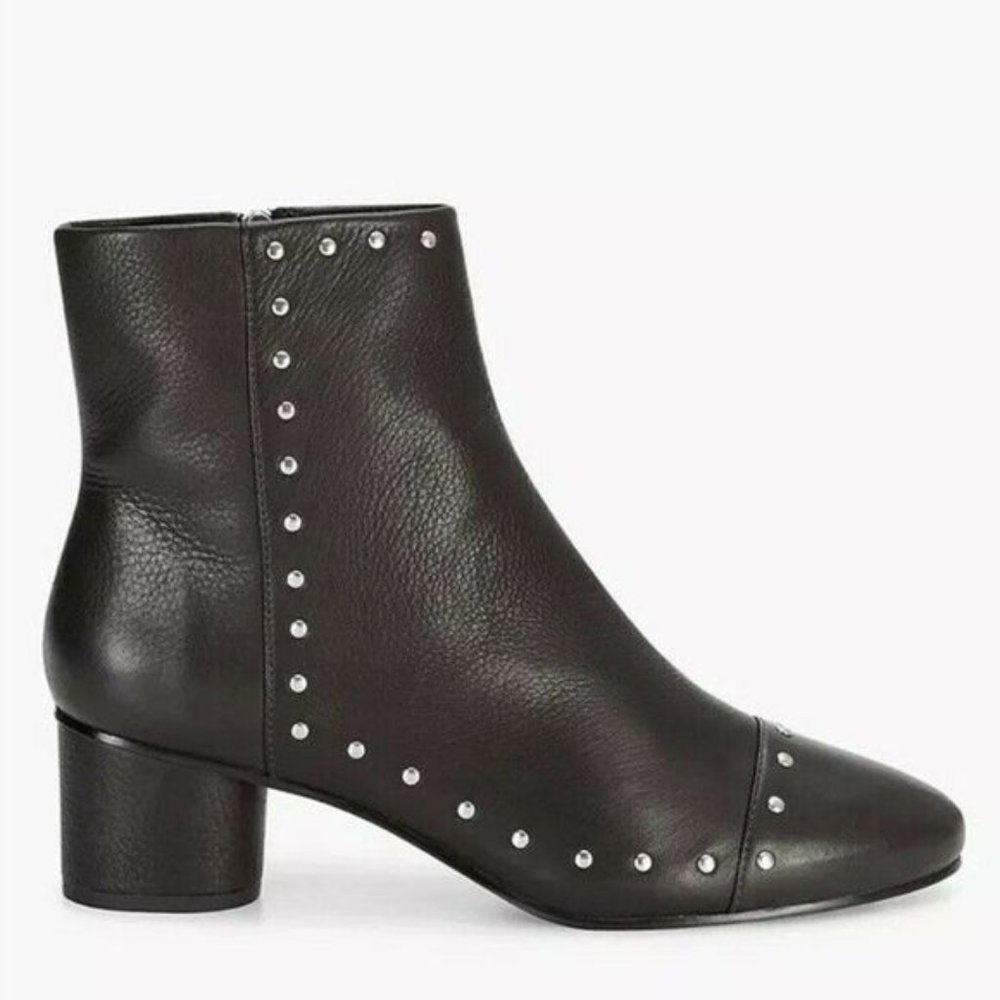 New Rebecca Minkoff Isley Stud Leather Boot - Picture 4 of 7
